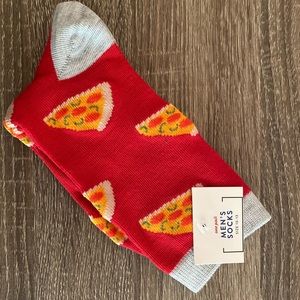 Men’s Fun Pizza Crew Socks